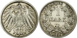 World Coins - Coin, GERMANY - EMPIRE, Wilhelm II, Mark, 1906, Stuttgart, , Silver