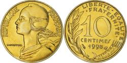 World Coins - Coin, France, Marianne, 10 Centimes, 1998, Paris, Lagriffoul,