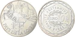 World Coins - France, 10 Euro, Pays De La Loire, 2011, Paris, Silver, , KM:1746