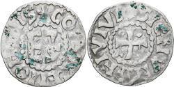 World Coins - Coin, France, Maine, Herbert I, Denier, ND (1015-1246), Le Mans,