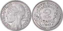 World Coins - Coin, France, Morlon, 2 Francs, 1947, Beaumont - Le Roger, , Aluminum