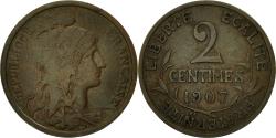 World Coins - Coin, France, Dupuis, 2 Centimes, 1907, Paris, , Bronze, KM:841