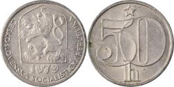World Coins - Coin, Czechoslovakia, 50 Haleru, 1979