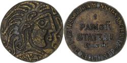 World Coins - France, Token, Collection BP, Statère Parisii, Copper,