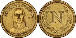 World Coins - France, Token, Napoléon Ier, Maréchal Oudinot, Copper-Nickel-Aluminum