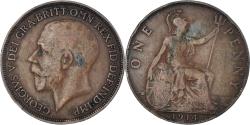 World Coins - Coin, Great Britain, Penny, 1914