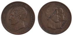World Coins - Coin, Belgium, 10 Centimes, 1853, , Copper, KM:1.1
