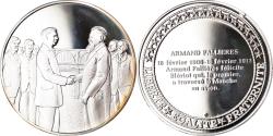 World Coins - France, Medal, Les Présidents de la République, Armand Fallières,