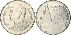 World Coins - Coin, Thailand, Rama IX, Baht, 2013, , Nickel plated steel, KM:443