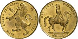 World Coins - France, Medal, Place Louis-Napoléon à Toulouse, 1852, Brass,