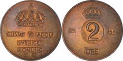 World Coins - Coin, Sweden, Gustaf VI, 2 Öre, 1966, , Bronze, KM:821