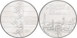 World Coins - Finland, 10 Markkaa, 1971, Helsinki, Silver, MS(63), KM:52