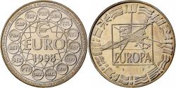 World Coins - France, Medal, Ecu Europa, 1998, Copper-nickel,