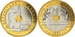 World Coins - Coin, France, Jeux Méditerranéens, 20 Francs, 1993, ESSAI,
