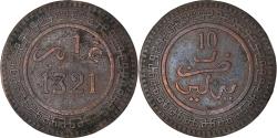 World Coins - Morocco, 10 Mouzoumas, 1903, Berlin, , Copper, Lecompte #86, 10.00