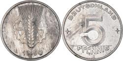 World Coins - Coin, GERMAN-DEMOCRATIC REPUBLIC, 5 Pfennig, 1950, Berlin, , Aluminum
