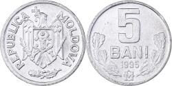 World Coins - Moldova, 5 Bani, 1995, Aluminum, , KM:2