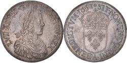 World Coins - Coin, France, Louis XIV, Écu à la mèche longue, 1651, Paris,