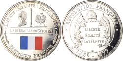 World Coins - France, Medal, Révolution Française, Médaille du Citoyen, History,