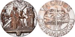 World Coins - Germany, Medal, Via Crucis, Oberammergau, V, Religions & beliefs, , Silver