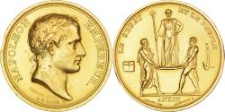 World Coins - France, Medal, Napopléon Ier, Le Sénat, Le Peuple, History, An XIII, Droz