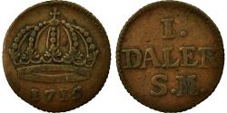 World Coins - Coin, Sweden, Carl XII, Daler, 1715, , Copper, KM:352