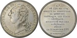 World Coins - France, Medal, Roi de France, Louis XVI, Copper-nickel, Piéfort,