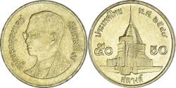 World Coins - Coin, Thailand, 50 Satang = 1/2 Baht, 2005