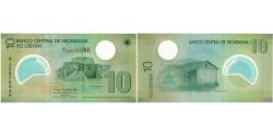 World Coins - Banknote, Nicaragua, 10 Cordobas, (2012), 2007-09-12, KM:201, UNC(65-70)