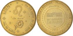 World Coins - France, Token, Touristic token, Lion - Signe de feu - Du 23 juillet au 22 août