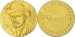 World Coins - France, Medal, Peinture, Van Gogh, , Gilt Bronze