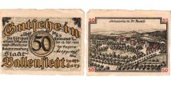 World Coins - Germany, Ballenstedt am Harz, 50 Pfennig, 1920-09-28, VF(20-25)