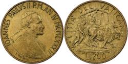 World Coins - VATICAN CITY, John Paul II, 200 Lire, 1982 (Anno IV), Rome, Aluminum-Bronze