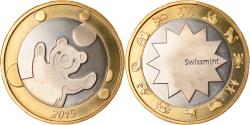 World Coins - Switzerland, Medal, Swissmint, Jeu de Monnaies Baby, 2015, Roland Hirter