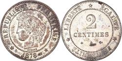 World Coins - Coin, France, Cérès, 2 Centimes, 1878, Paris, Argenté, , Bronze