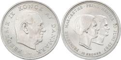 World Coins - Coin, Denmark, Frederik IX, 10 Kroner, 1967, Copenhagen, , Silver, KM:856
