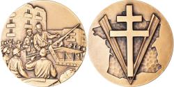 World Coins - France, Medal, Libération, Arrivée des Blindés, History, J. Balme,