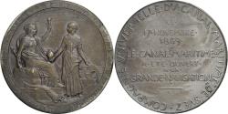 World Coins - France, Medal, Compagnie Universelle du Canal maritime de Suez, 1869, Silver
