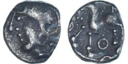 Ancient Coins - Coin, Aedui, Denier à la tête casquée, 80-50 BC, , Silver