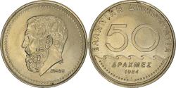 World Coins - Coin, Greece, 50 Drachmes, 1984, , Copper-nickel, KM:134