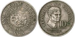 World Coins - Philippines, 10 Sentimos, 1975, Copper-nickel, , KM:207