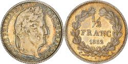 World Coins - Coin, France, Louis-Philippe, 1/2 Franc, 1832, Paris, , Silver