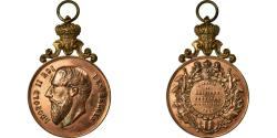 World Coins - Belgium, Medal, Léopold II, Festival de la Commune de Baisieux, 1893
