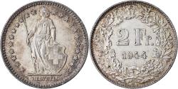 World Coins - Coin, Switzerland, 2 Francs, 1944, Bern, , Silver, KM:21