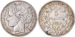 World Coins - Coin, France, Cérès, 5 Francs, 1850, Strasbourg, , Silver, KM:761.2