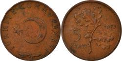 World Coins - Coin, Turkey, 5 Kurus, 1973, , Bronze, KM:890.2