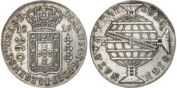 World Coins - Brazil, João VI, 960 Reis, 1816, Rio de Janeiro, Overstruck, Silver,