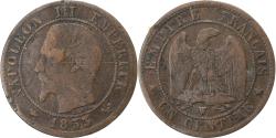 World Coins - France, Centime, 1853, Lille, Bronze, , Gadoury:86, KM:775.7