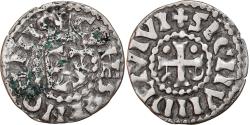 World Coins - Coin, France, Herbert I, Denier, ND (1015-1246), Le Mans, Immobilized type