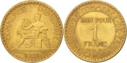 World Coins - Coin, France, Chambre de commerce, Franc, 1921, Paris,